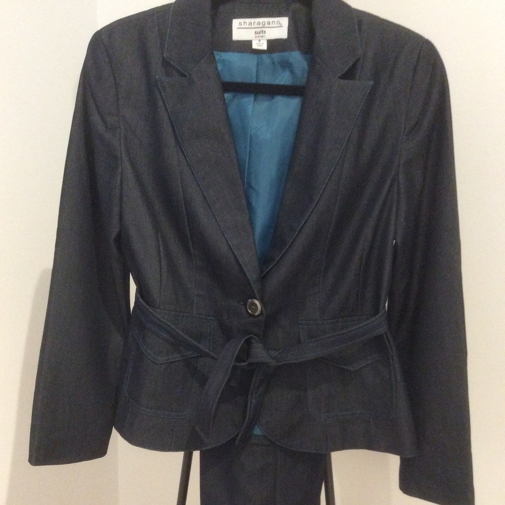 Sharagano Two-Piece Blazer and Pants